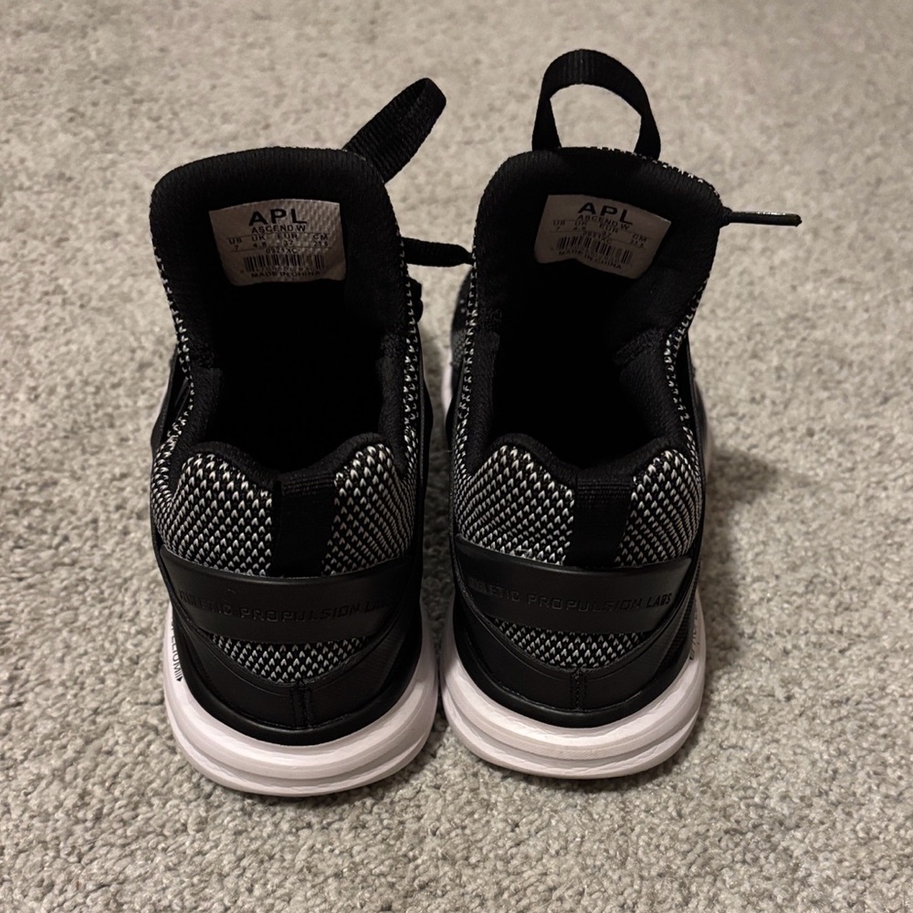 APL Athletic Shoes in Black and Women’s White - Picture 9 of 9